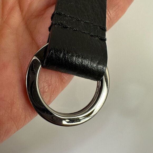Gucci Leather Double Key Ring Black With Box and Pouch - Picture 10 of 13